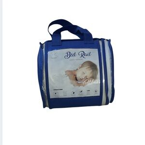 Blue Bed Rail Sleep Bumper